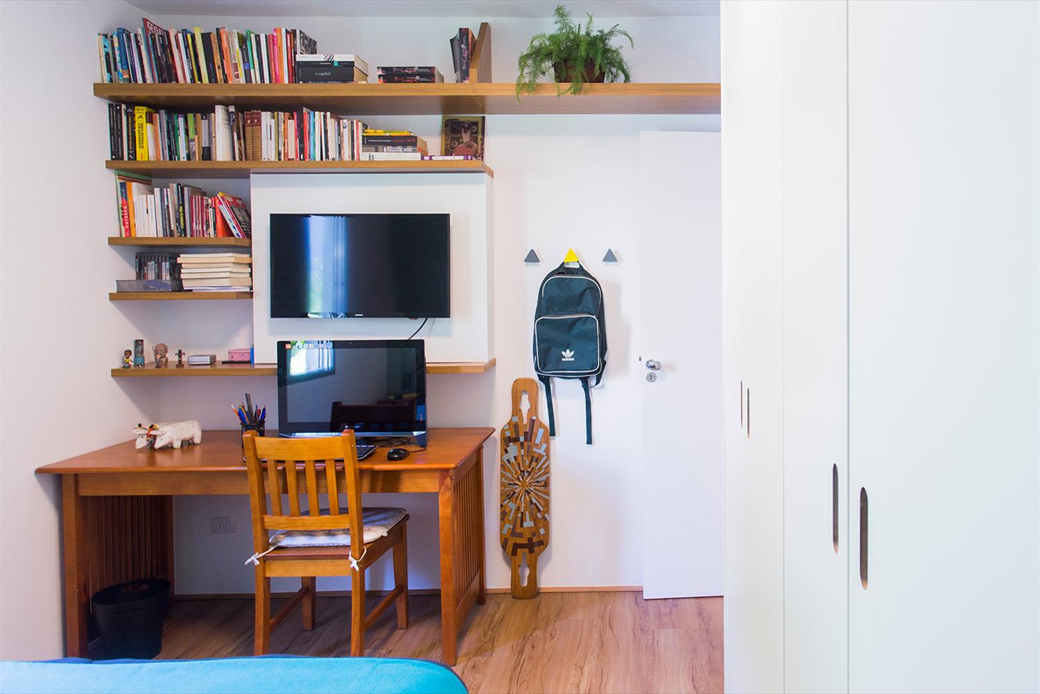 巴西 Butantã公寓 | 开放空间与色彩的完美结合-11