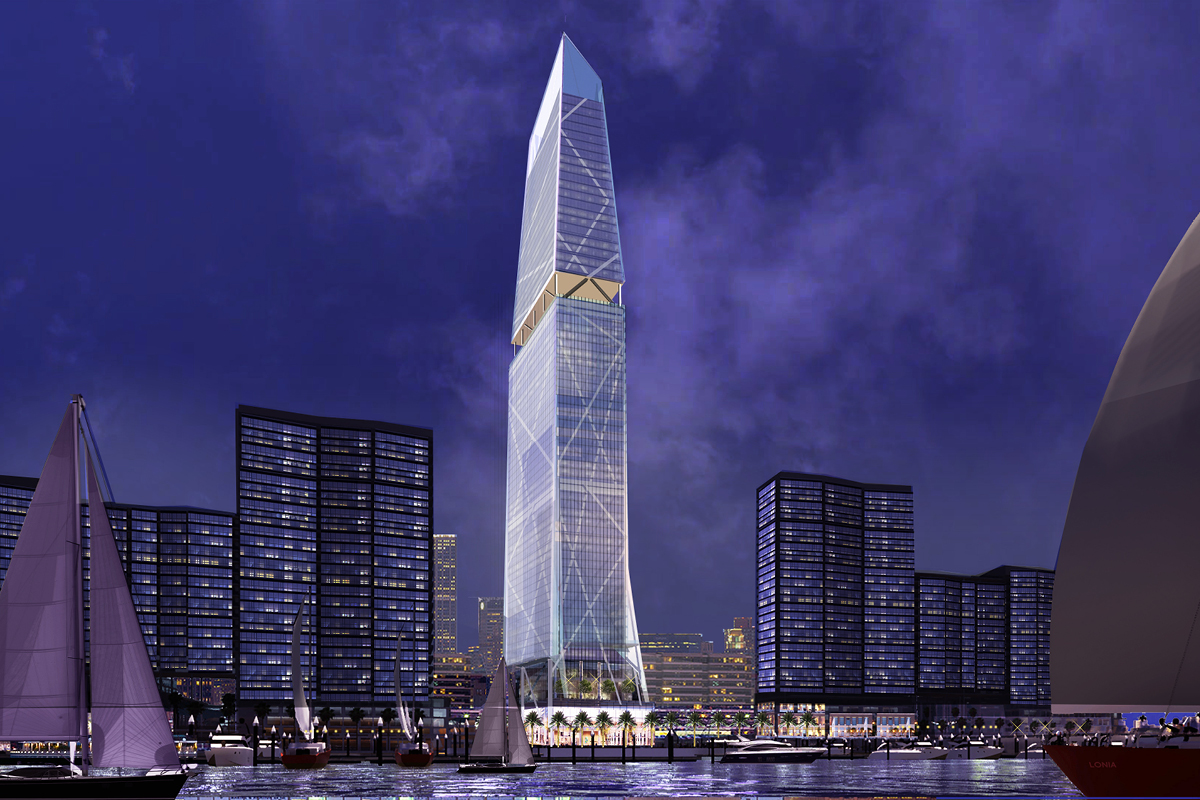 滨海塔楼总体规划 | 设计 3 国际 PLLC-15