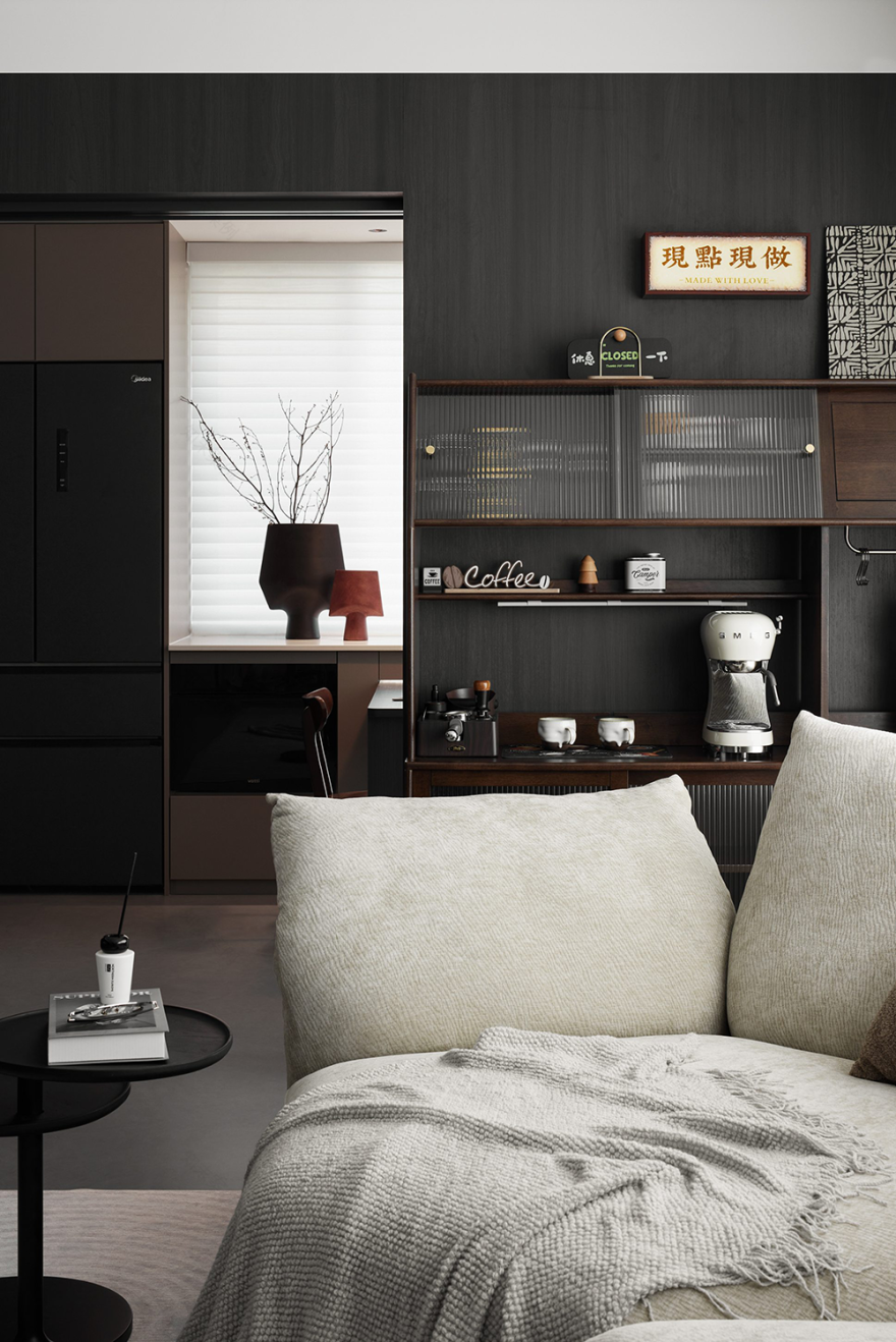 私宅设计:黑白之间,极致简约丨中国成都丨成都宏福樘设计,巴克空间设计-41