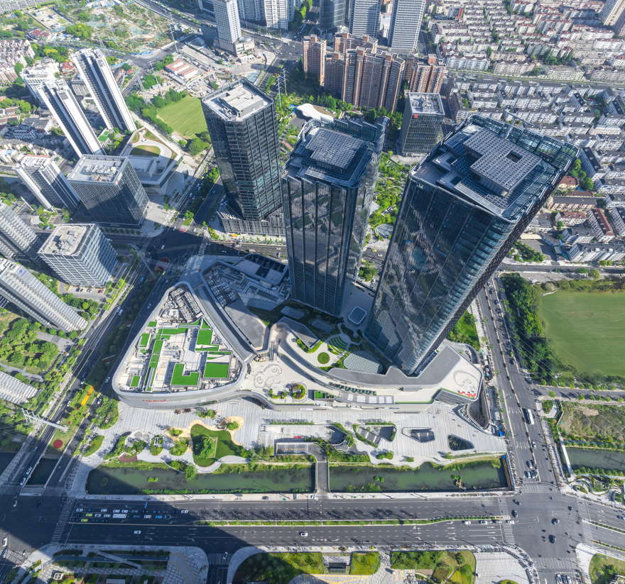 上海真如中海中心综合体丨中国上海丨SOM-5