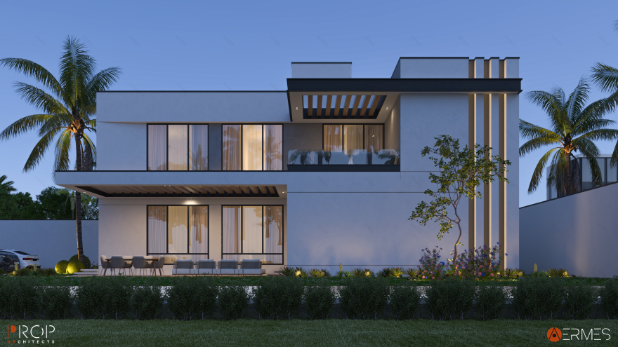 EXTERIOR VILLA(别墅外部设计项目)丨沙特阿拉伯丨PROP & AERMES ARCHITECTS-10