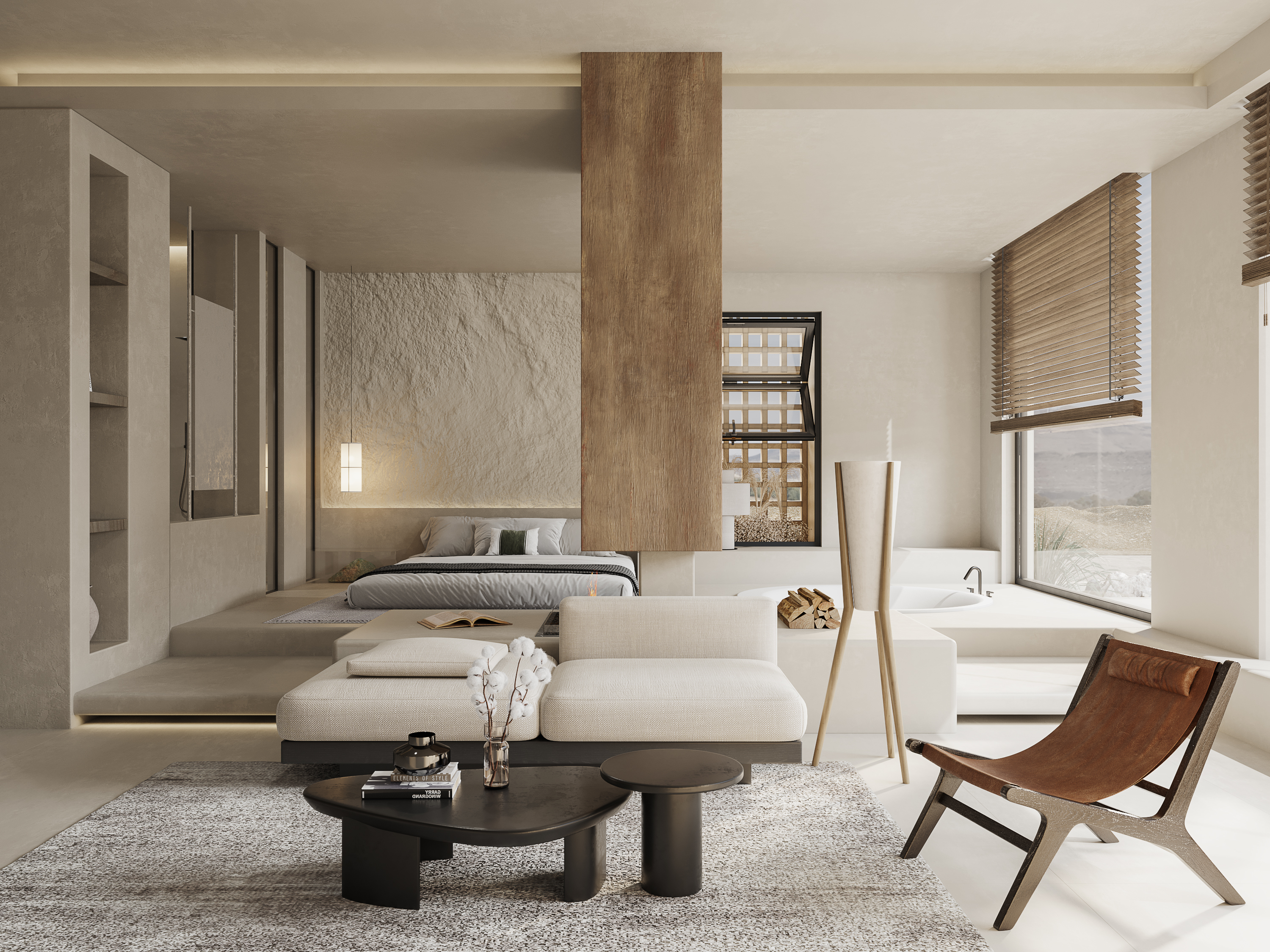 绘感视觉设计——诧寂风名宿空间设计案例-2