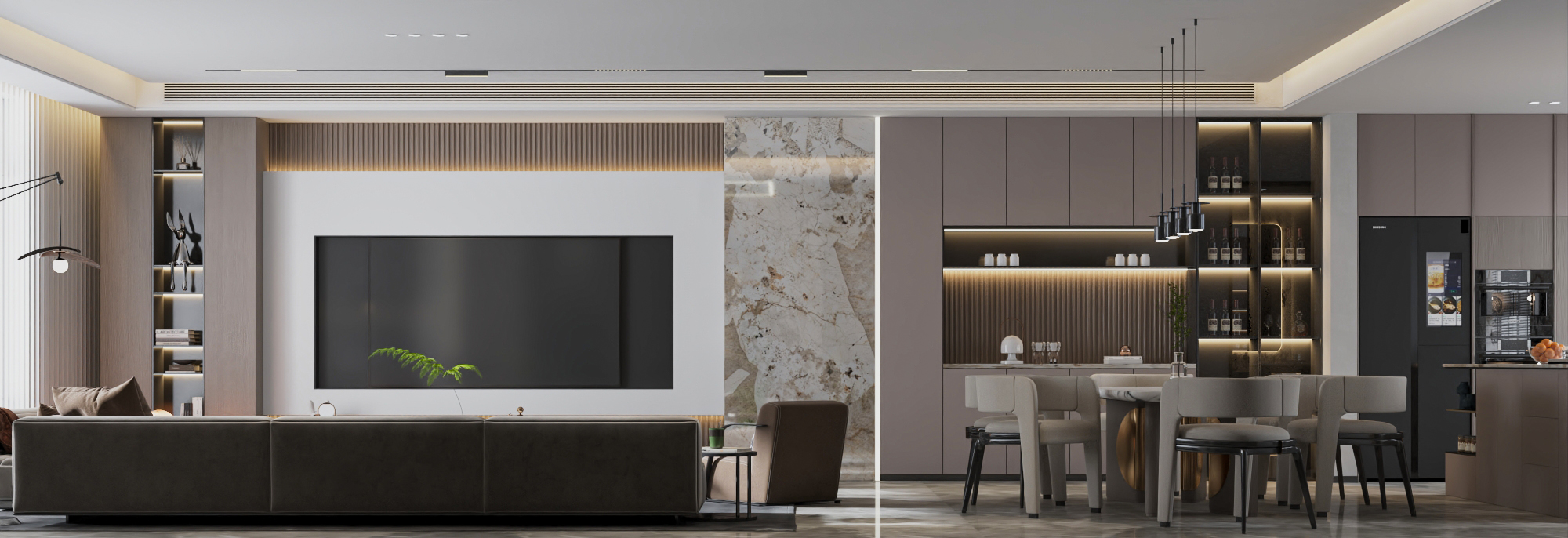 沈阳雍和府别墅样板间设计-0