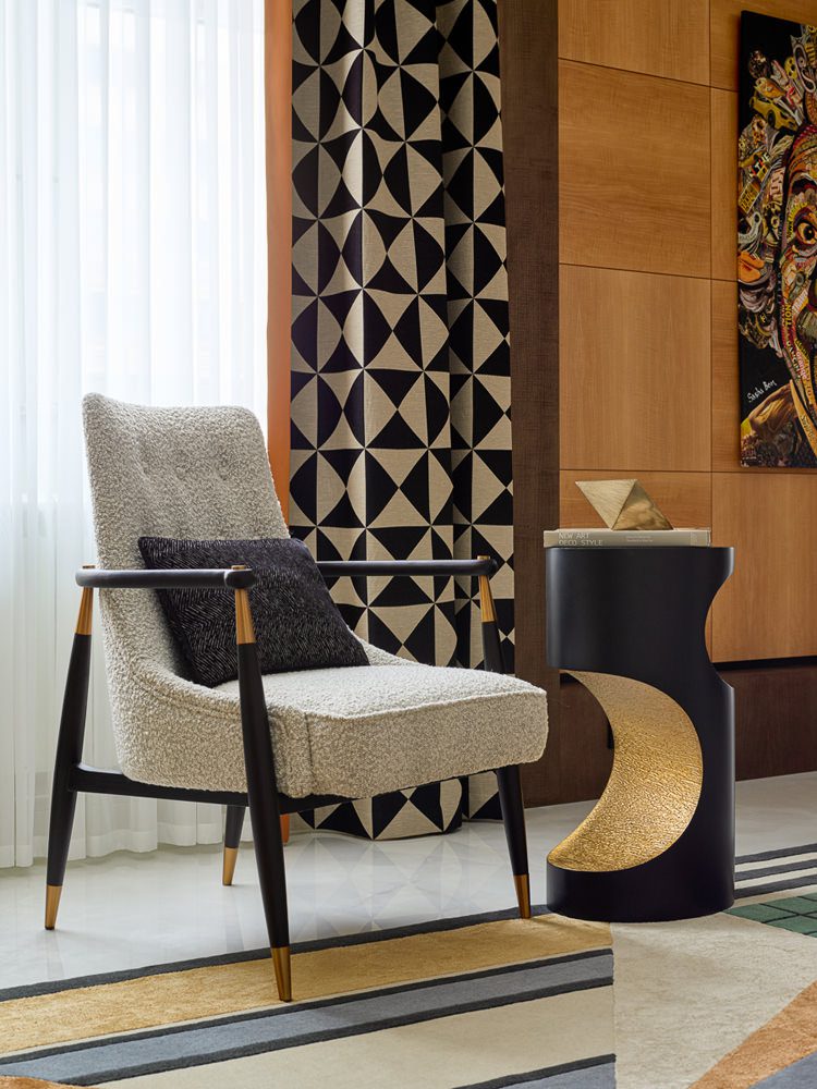 法国古典风格公寓设计丨叶娃·伯格曼（Ева Бергман）-15