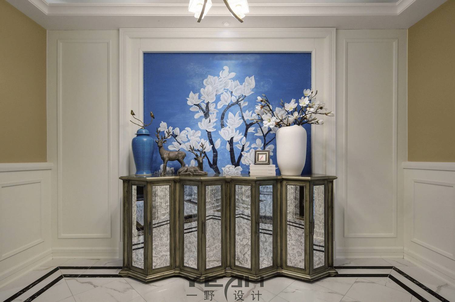 长安府自然和谐家居设计,绿色橙黄点缀活力空间-24