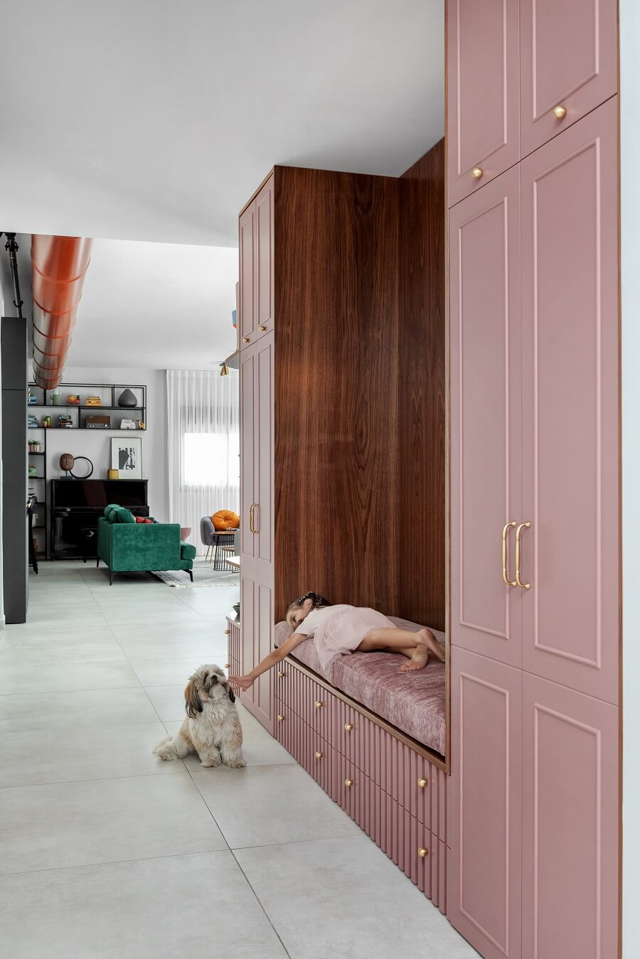 טוביה פנפיל | עיצוב פנים פנטהאוז 6 חדרים בגני תקווה - PICKINTERI-18