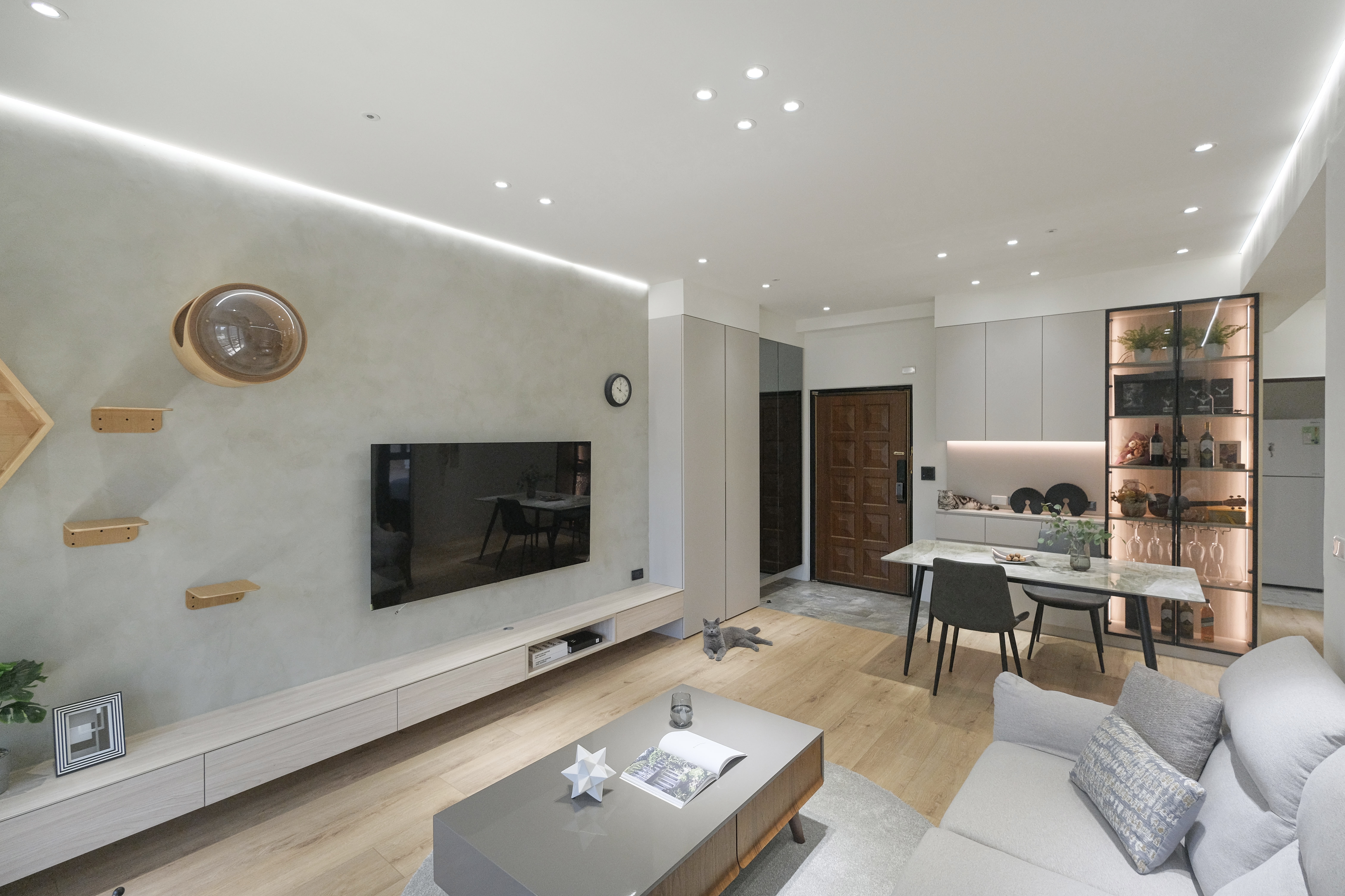 高雄詹宅室内设计及装潢工程丨中国高雄丨NONSTOP DESIGN-5