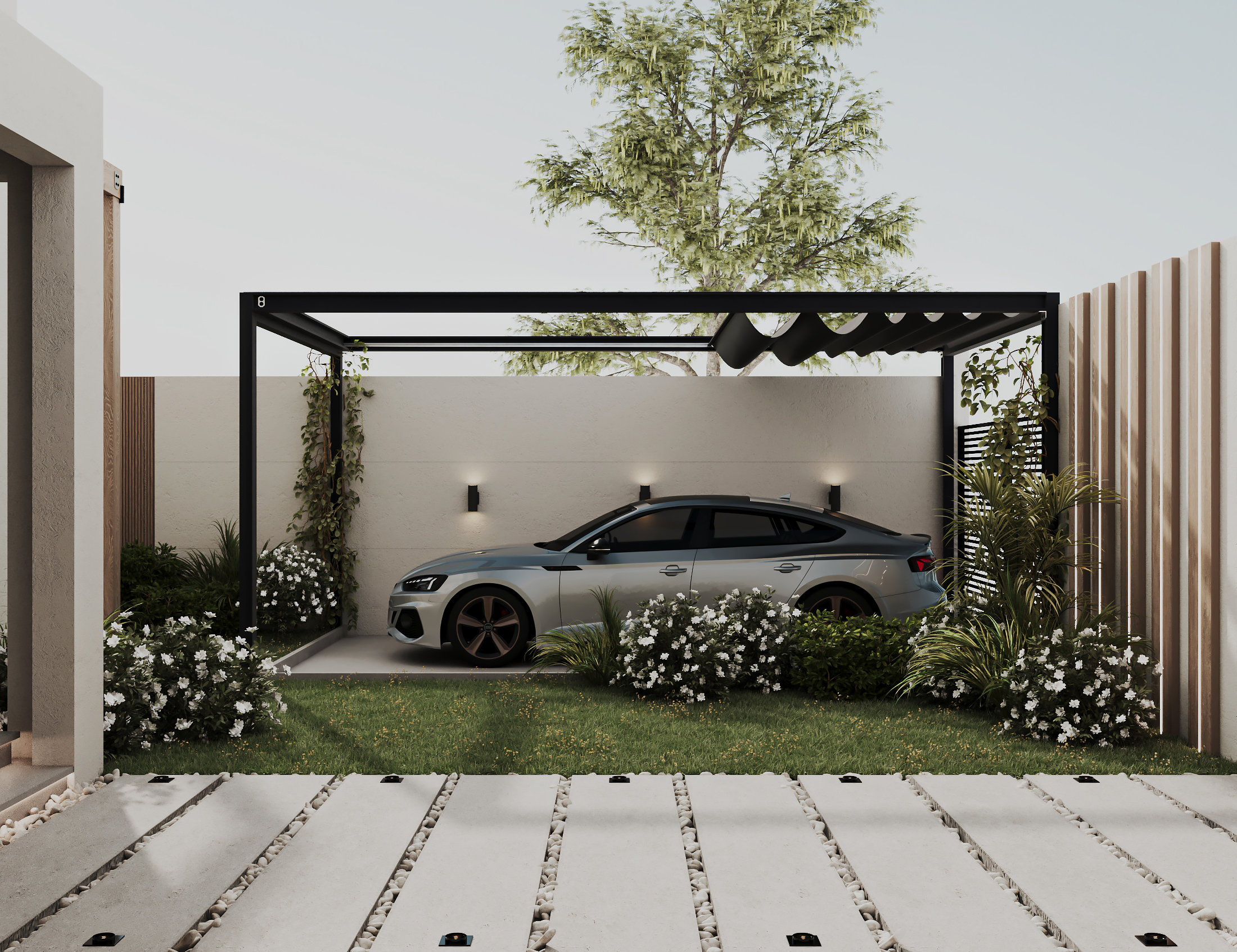 现代花园和屋顶设计-13