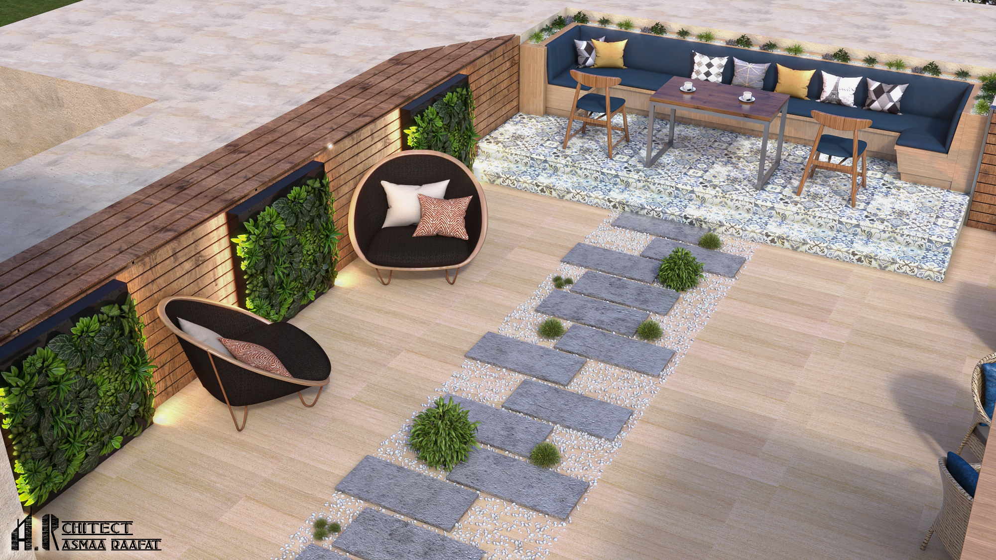 VILLA LANDSCAPE AT HYDE PARK, NEW CAIRO-16