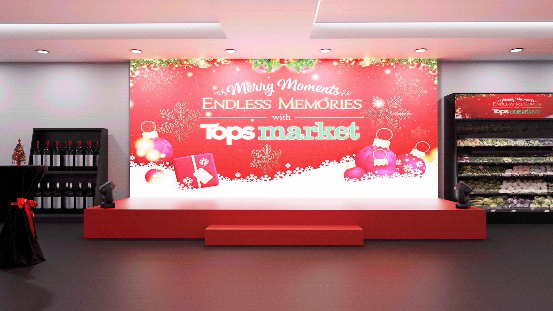 2023 年圣诞节 3D 布局活动-8