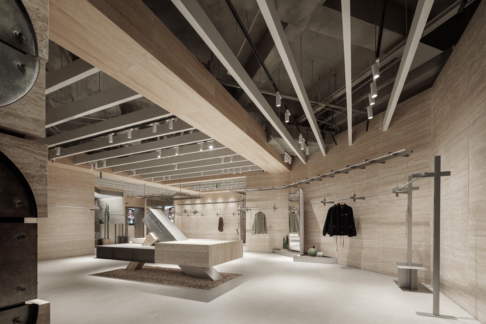 菱形画布·BONELESS 服装店北京一盒分店丨中国北京丨脚本建筑研究室-20