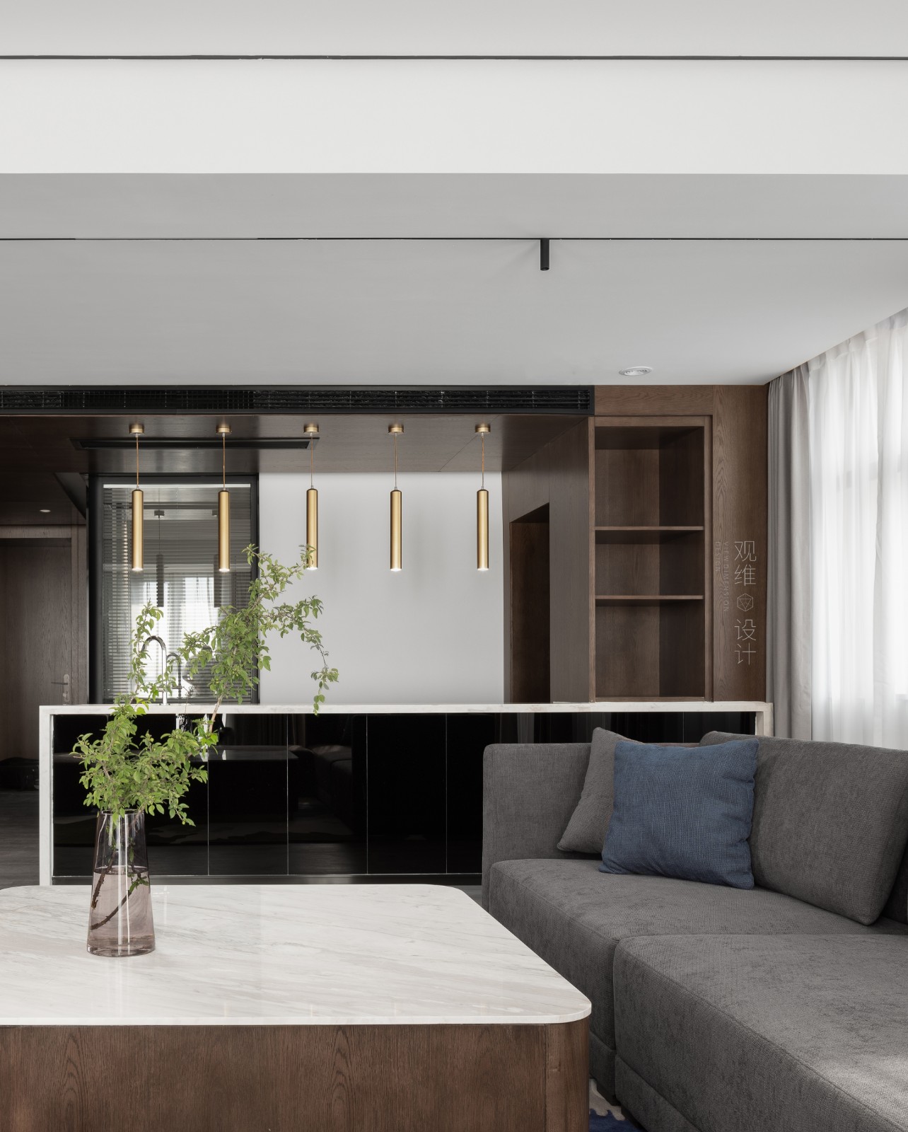 公寓自然韵律 | 观维设计光影空间的活力表现-2
