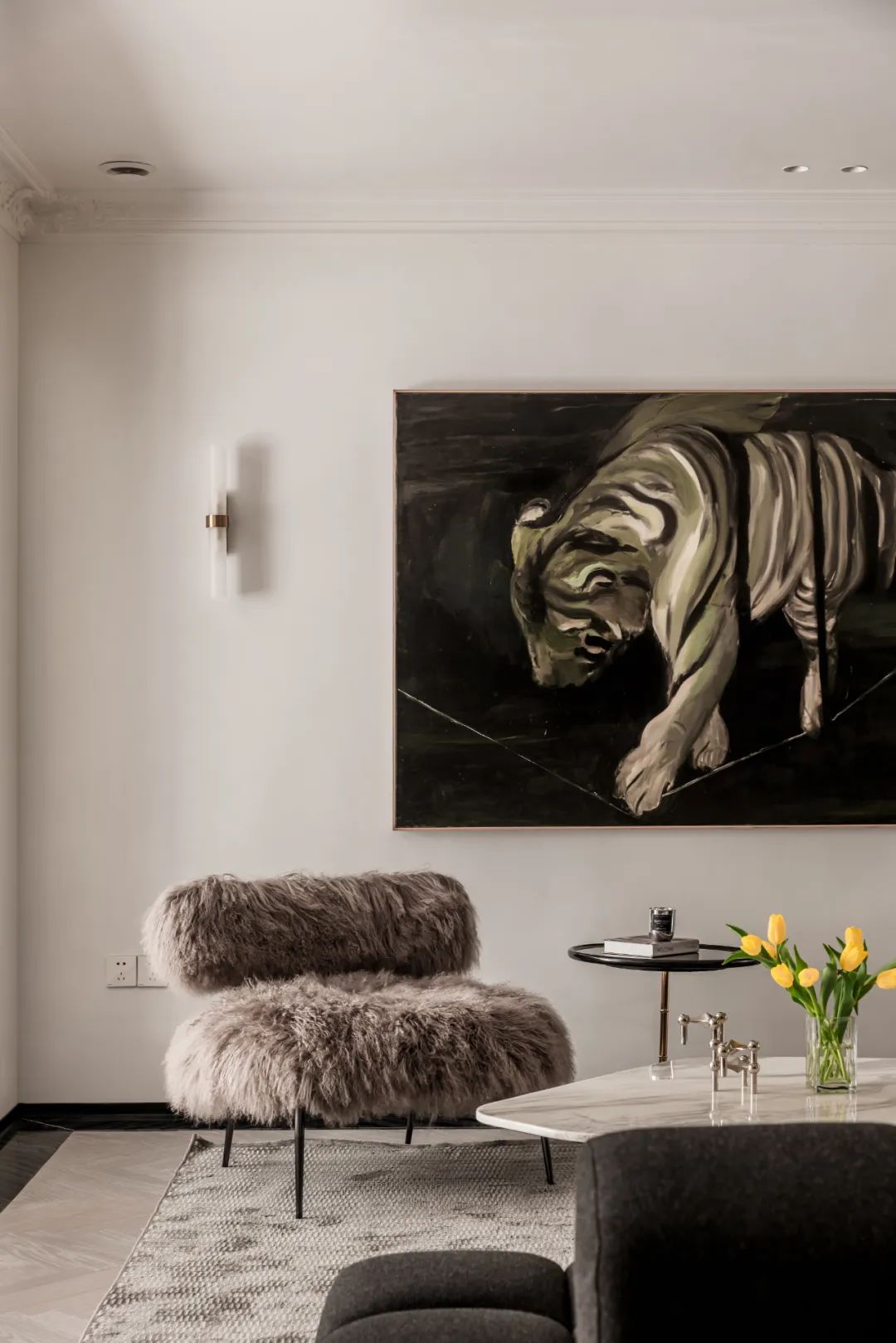 现代轻奢雅宅丨桃弥空间设计-29