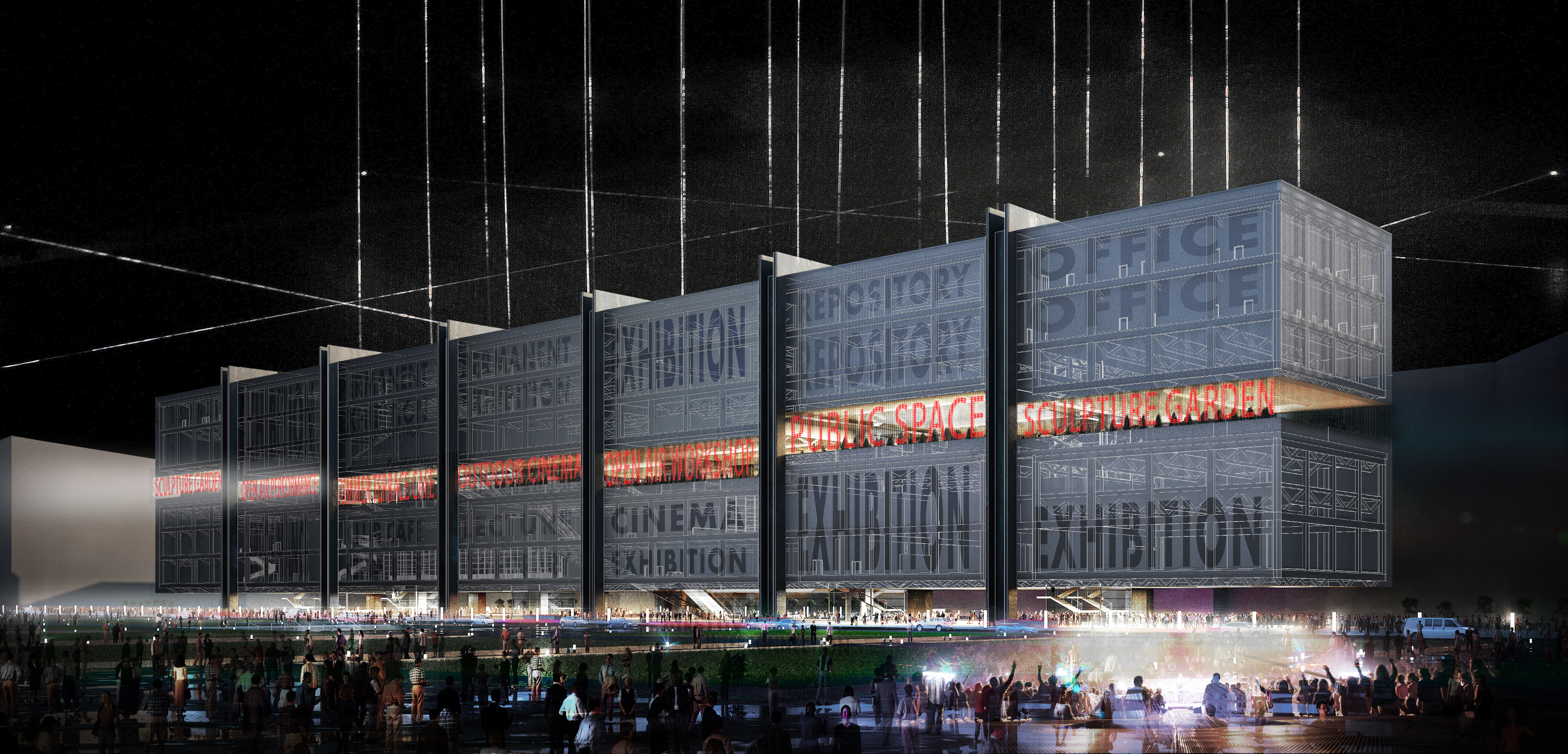 融合商业与教育的公共公园文化中心-19