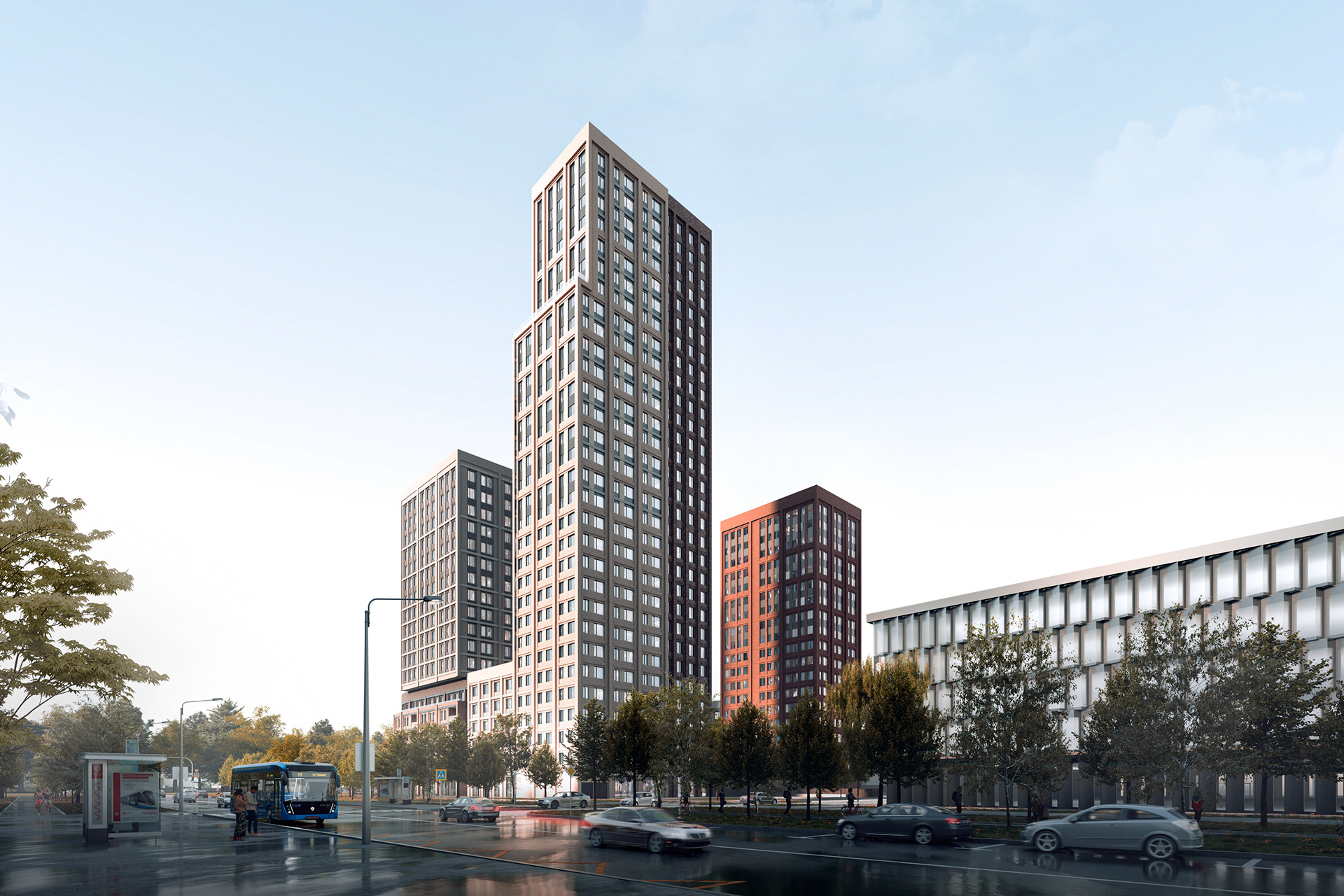 RESIDENTIAL COMPLEX & BUSINESS CENTER-10