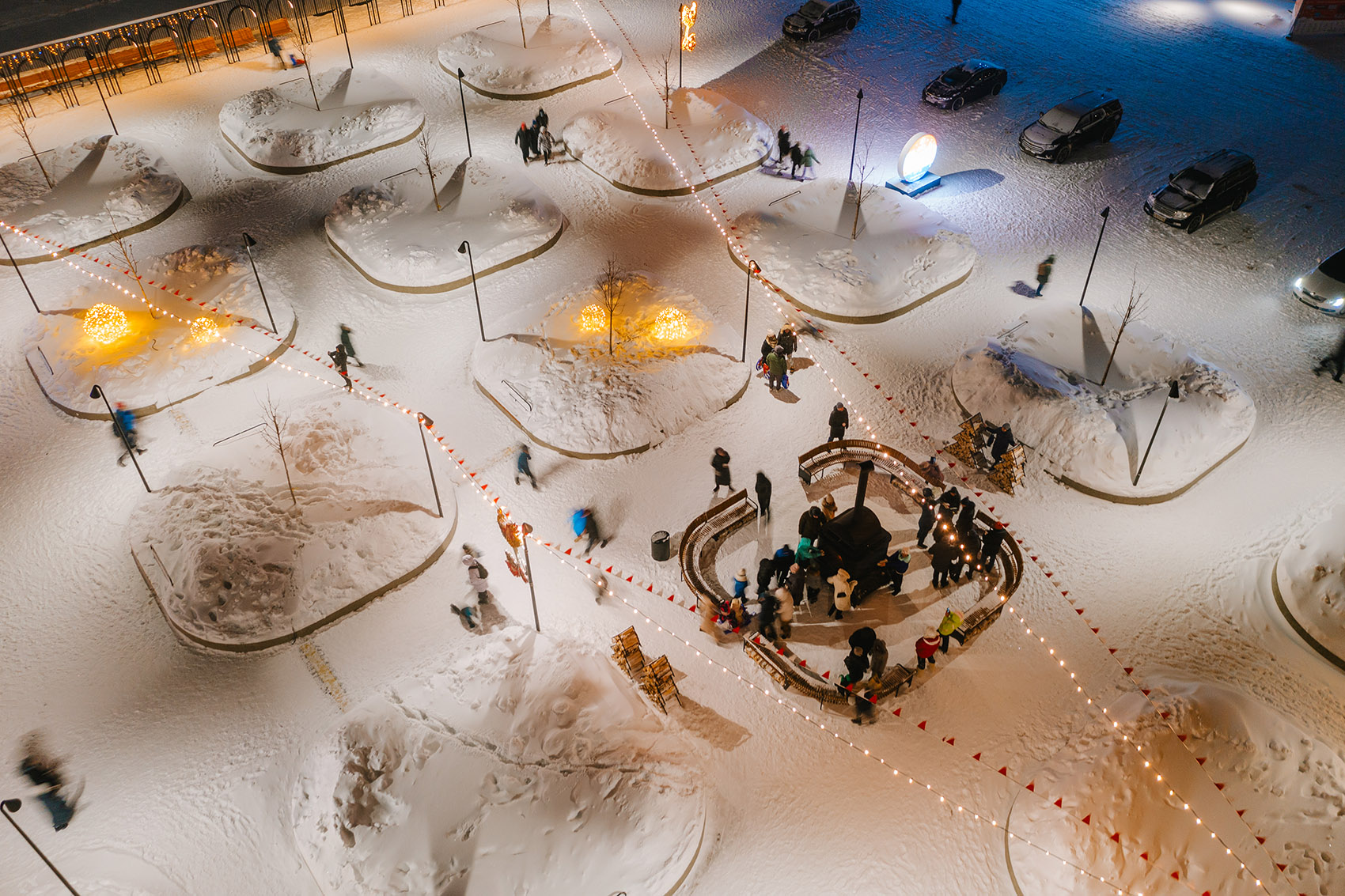 俄罗斯广场景观设计丨俄罗斯诺夫哥罗德丨Megabudka Architecture Bureau-18