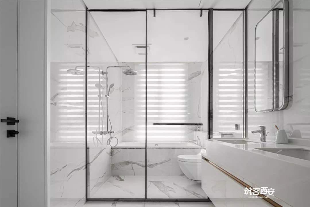 西安胡剑新作 | 400㎡大平层住宅,满足三代人五只猫的舒适生活-85