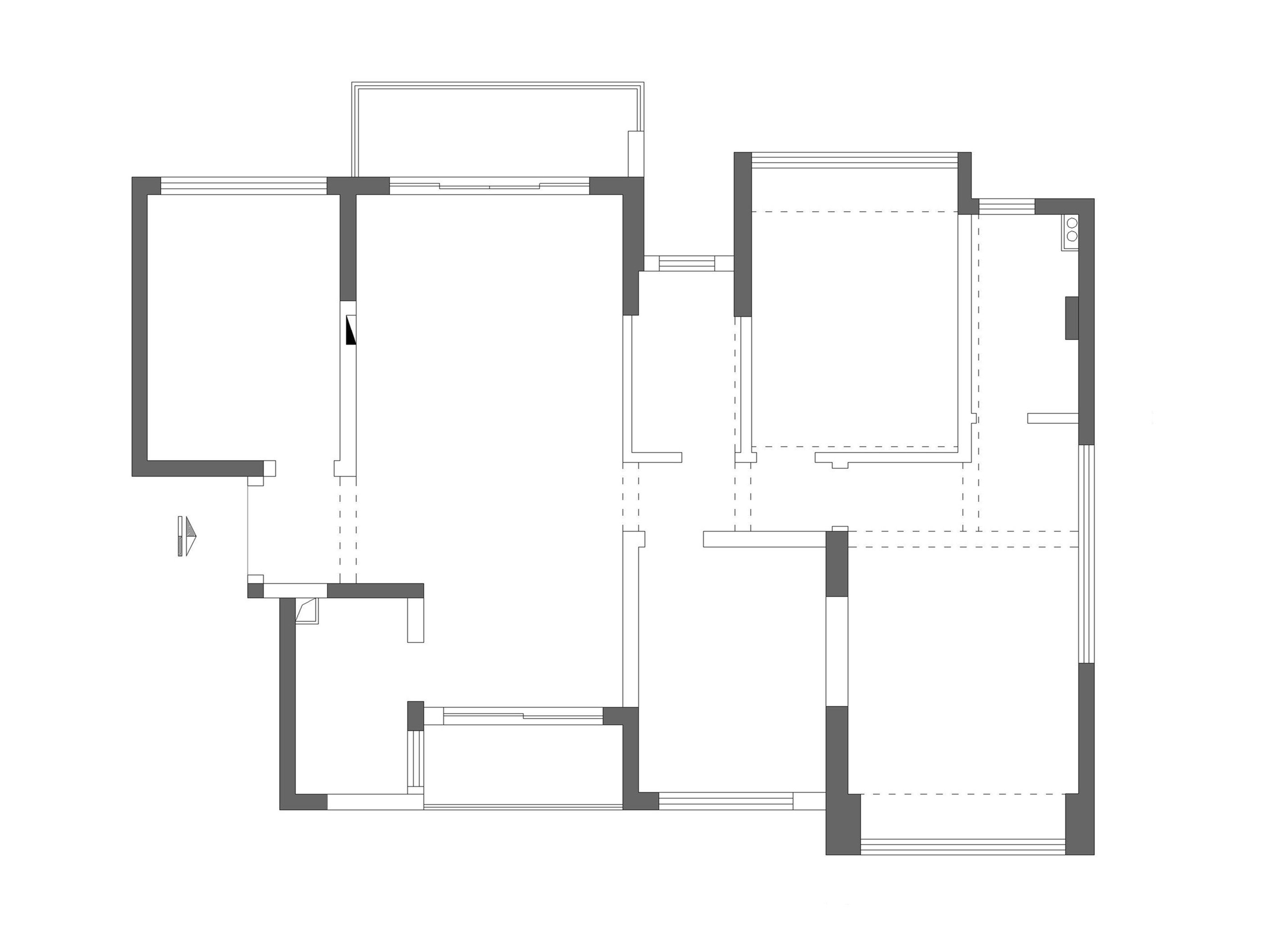 漾设计Young Design｜深圳罗湖区京基云景梧桐—《山间新雨》-1