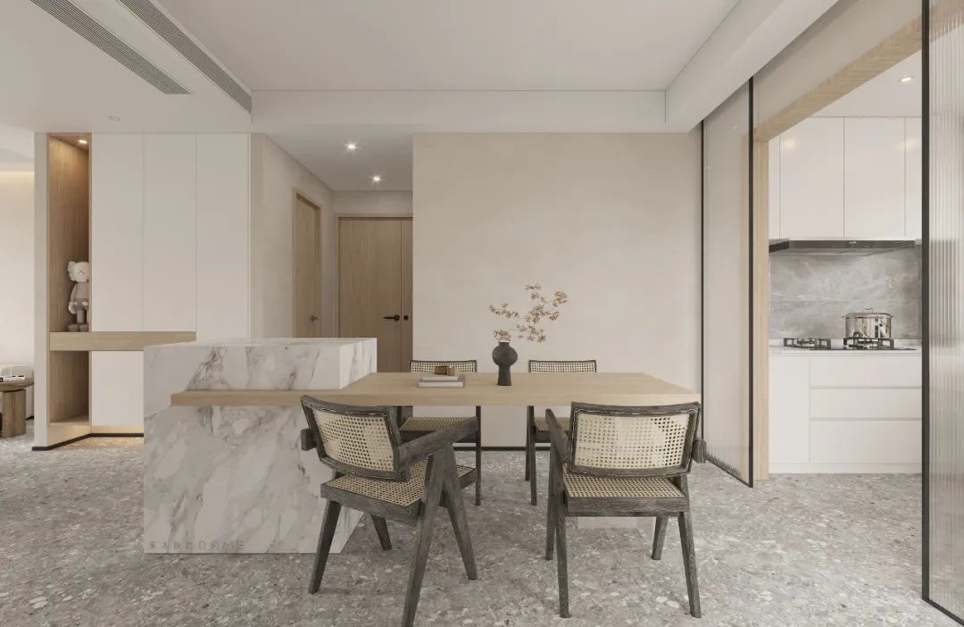 天津侘寂风私宅丨中国天津丨东木设计-12