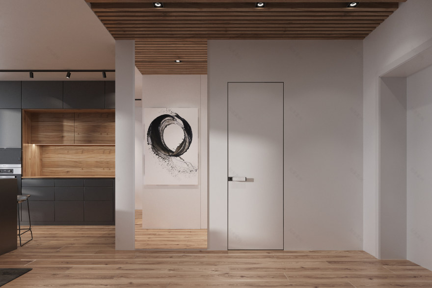 Living comple· "Na Proreznoy"公寓室内设计丨乌克兰基辅-10