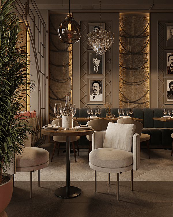 西餐厅丨哈萨克斯坦丨Aivar Zhardem | asia design-37