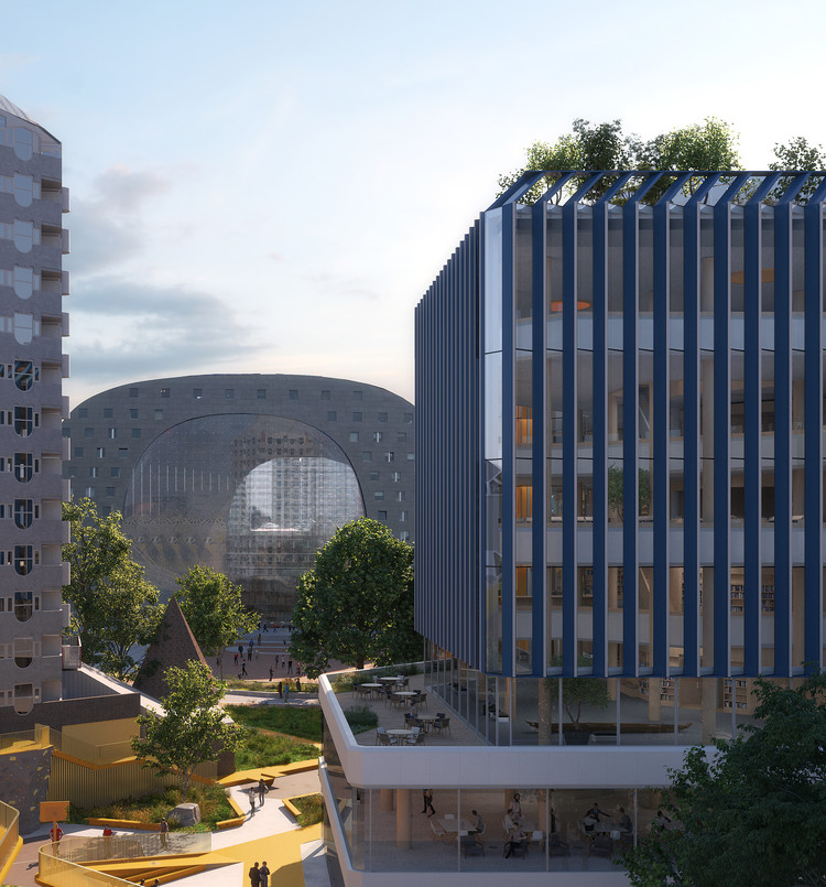 鹿特丹中央图书馆翻新重生丨荷兰鹿特丹-11