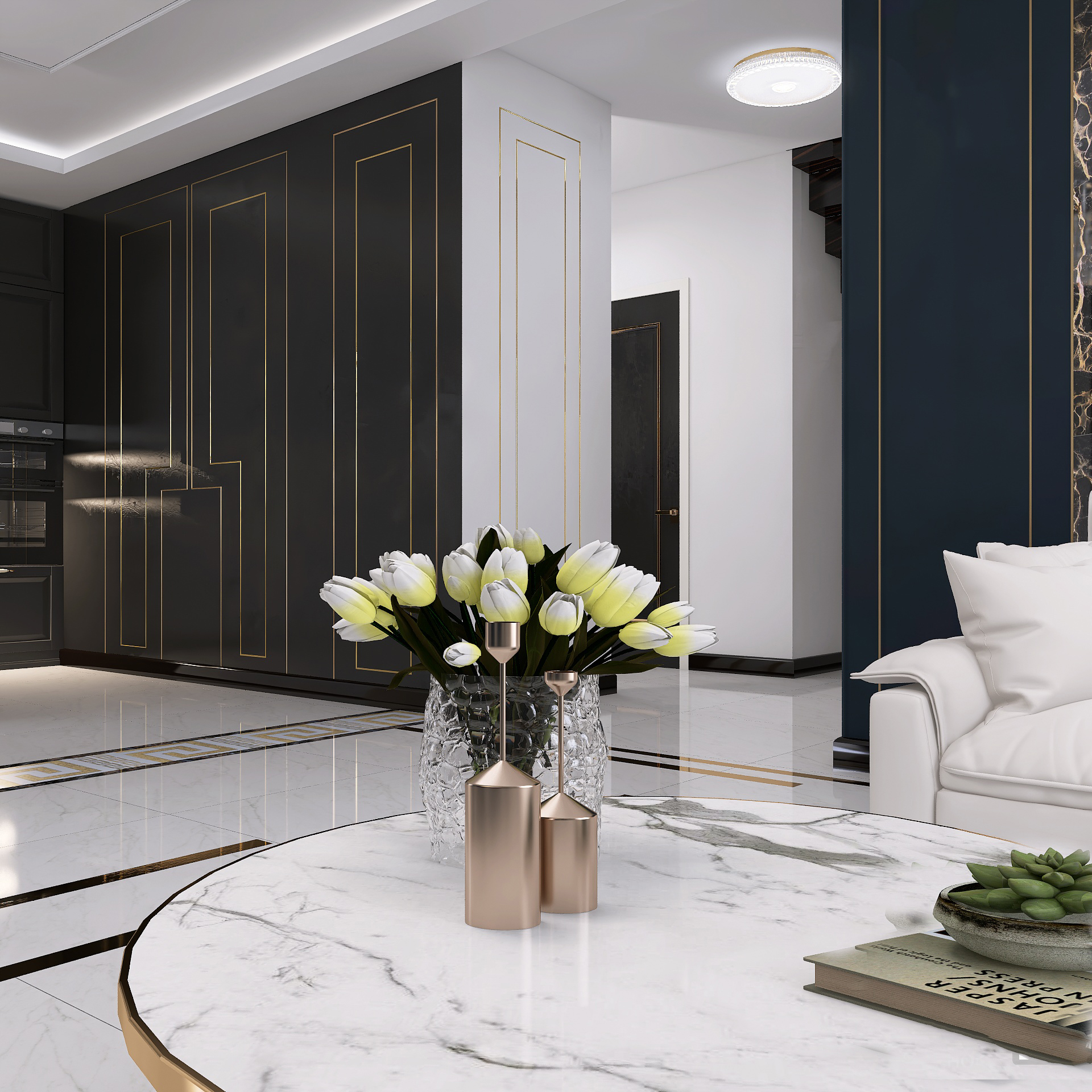 私人住宅设计丨Irina（推测@irina.unidesigner为设计师账号）-7