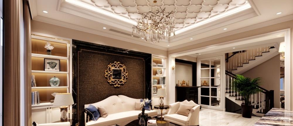 越南海防市 VINHOME 别墅 | 酒窖、影音室打造高品质家庭娱乐空间-12