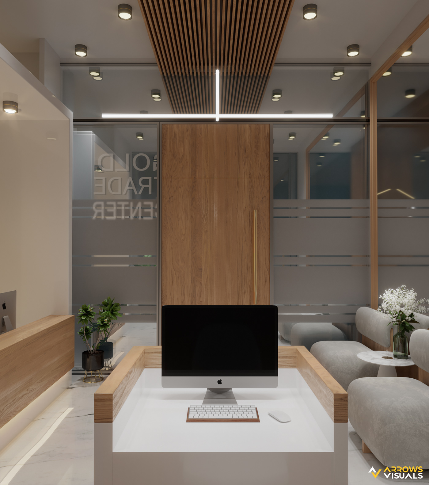 Tiny Company Reception 3D 视觉设计丨苏丹喀土穆丨Duaa Abdelfadil-8