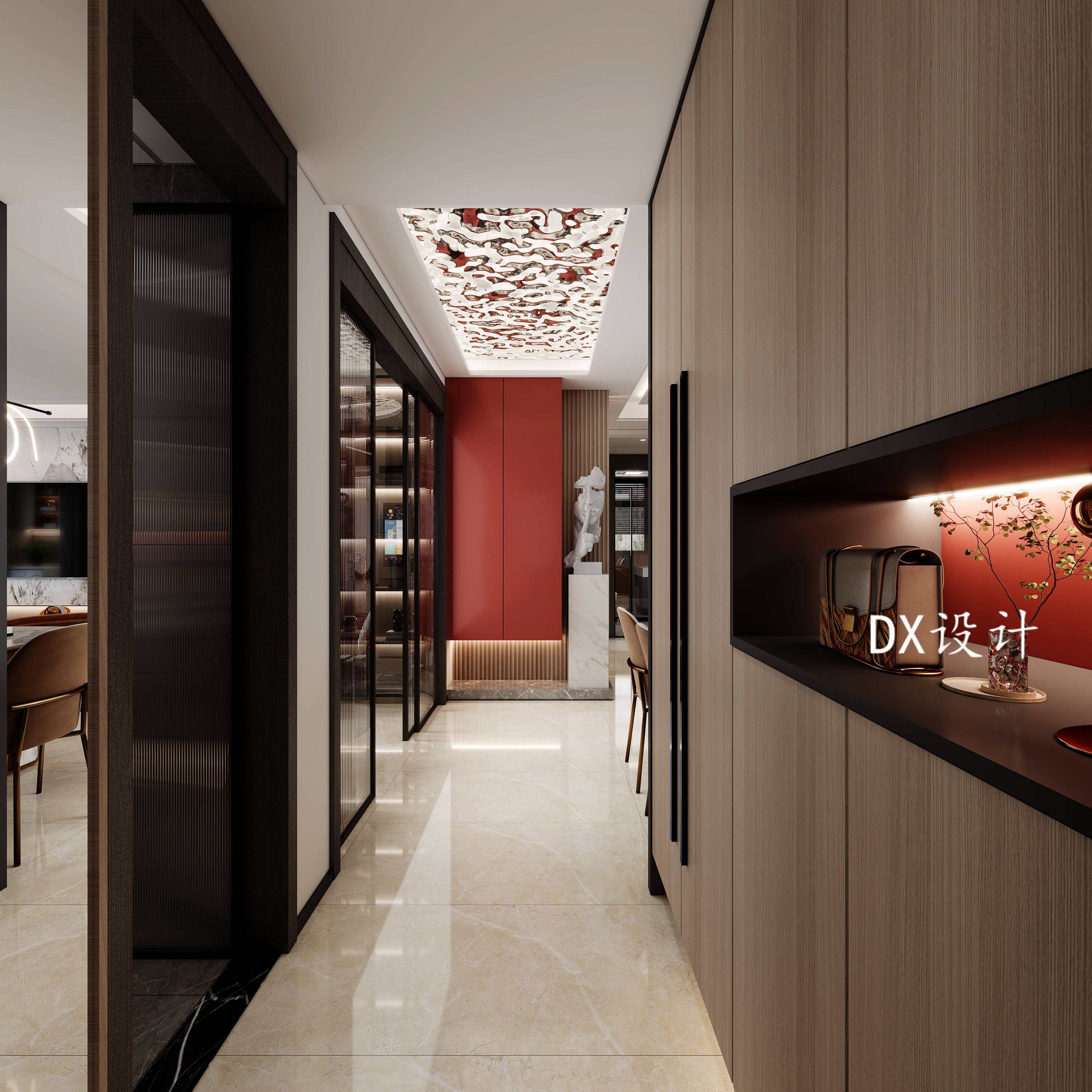 现代轻奢装修案例丨原创作品-3