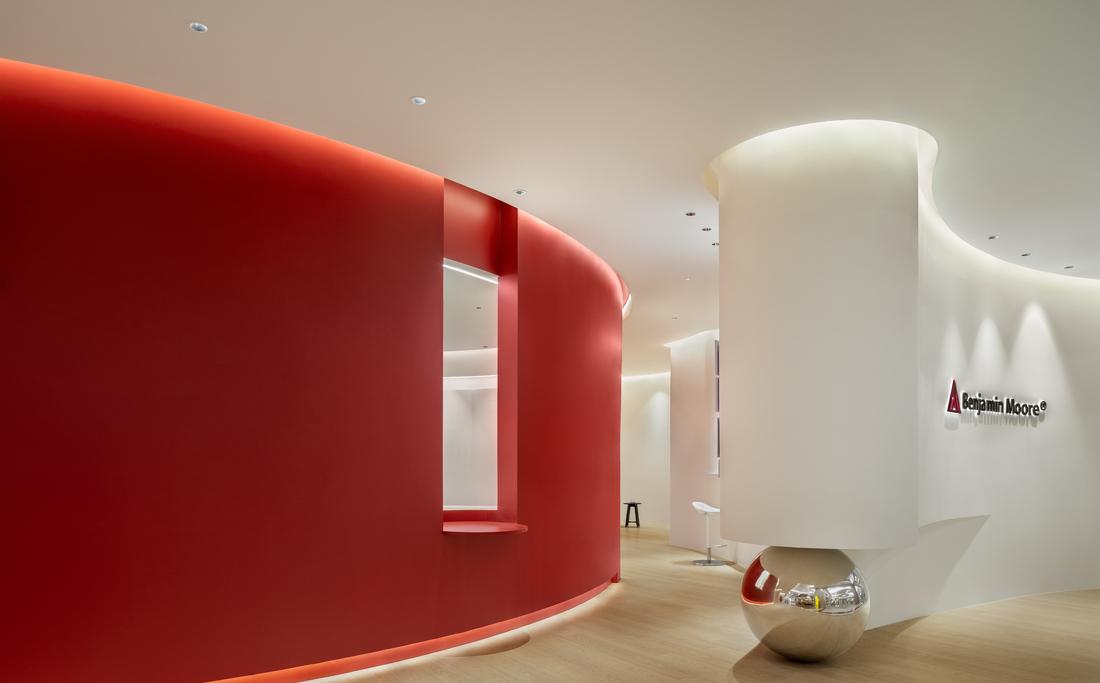 本杰明·摩尔色彩艺术体验中心丨中国上海丨上海众合铂纳空间设计-11