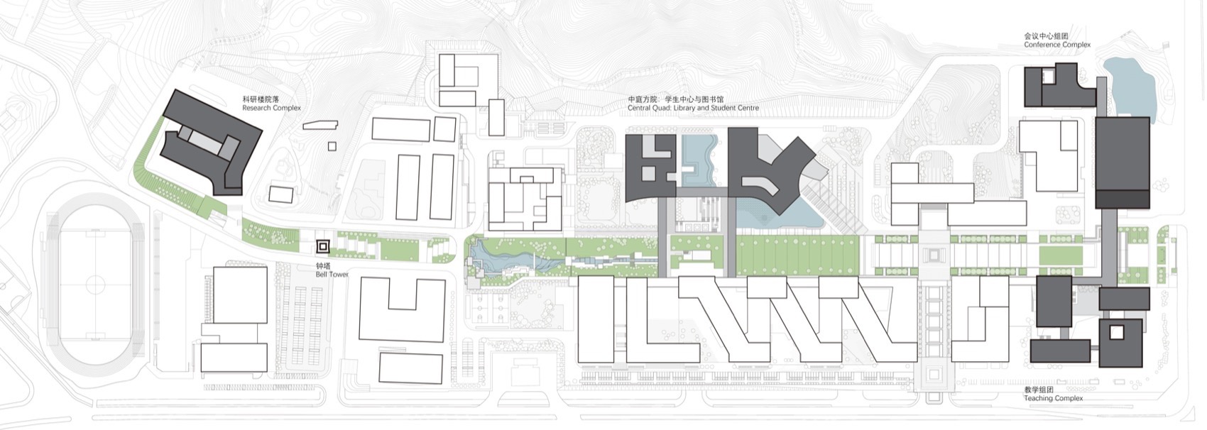 香港中文大学（深圳）校园二期丨中国深圳丨王维仁建筑设计研究室-96