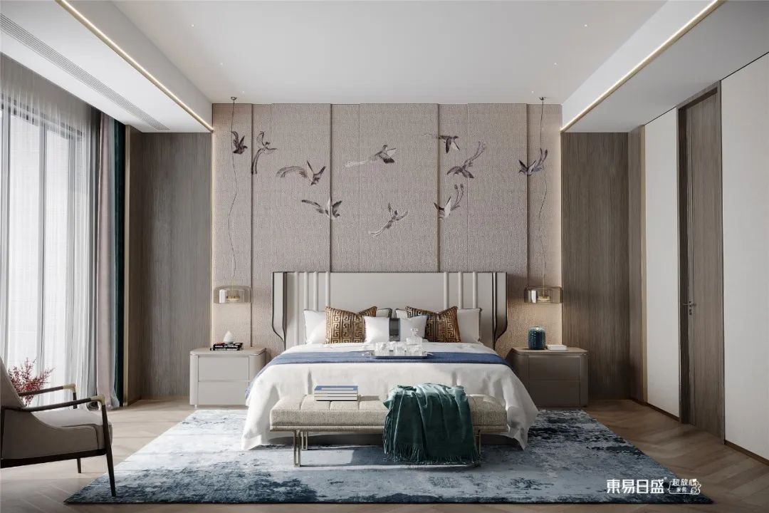 杭州装修|清雅古韵，新中式风别墅设计在505m²空间中展现-31