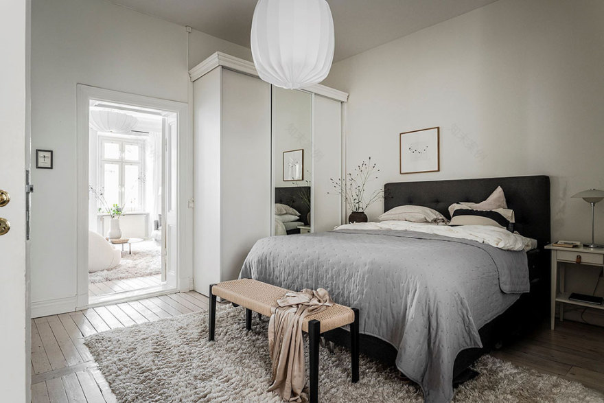 哥德堡舒适北欧风格公寓-20