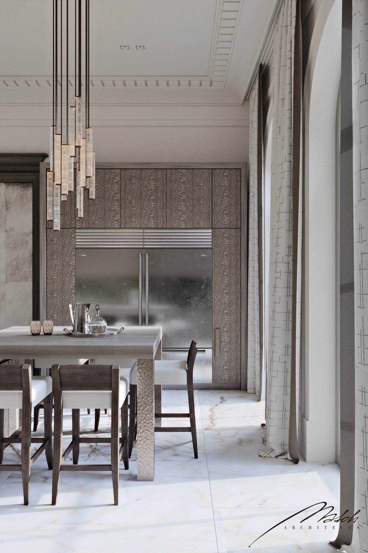 麦迪逊公园小区住宅,尼科利诺小区住宅丨MATCH Architects-25