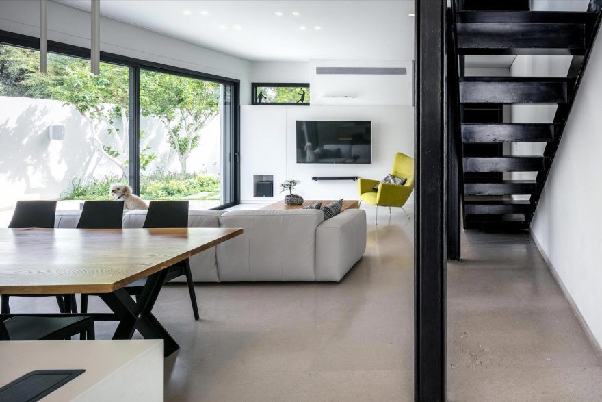 以色列 20 世纪 50 年代单层半独立住宅现代改造-14