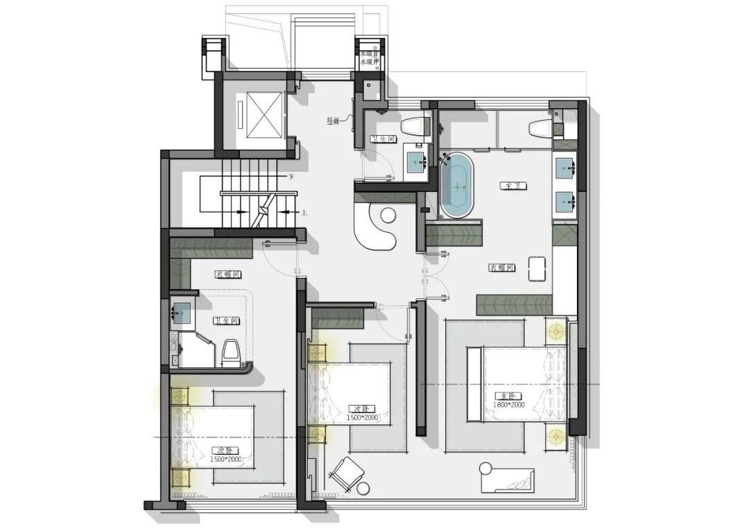 漯河红澄•九溪郡叠墅样板间丨中国河南丨太谷形上-78