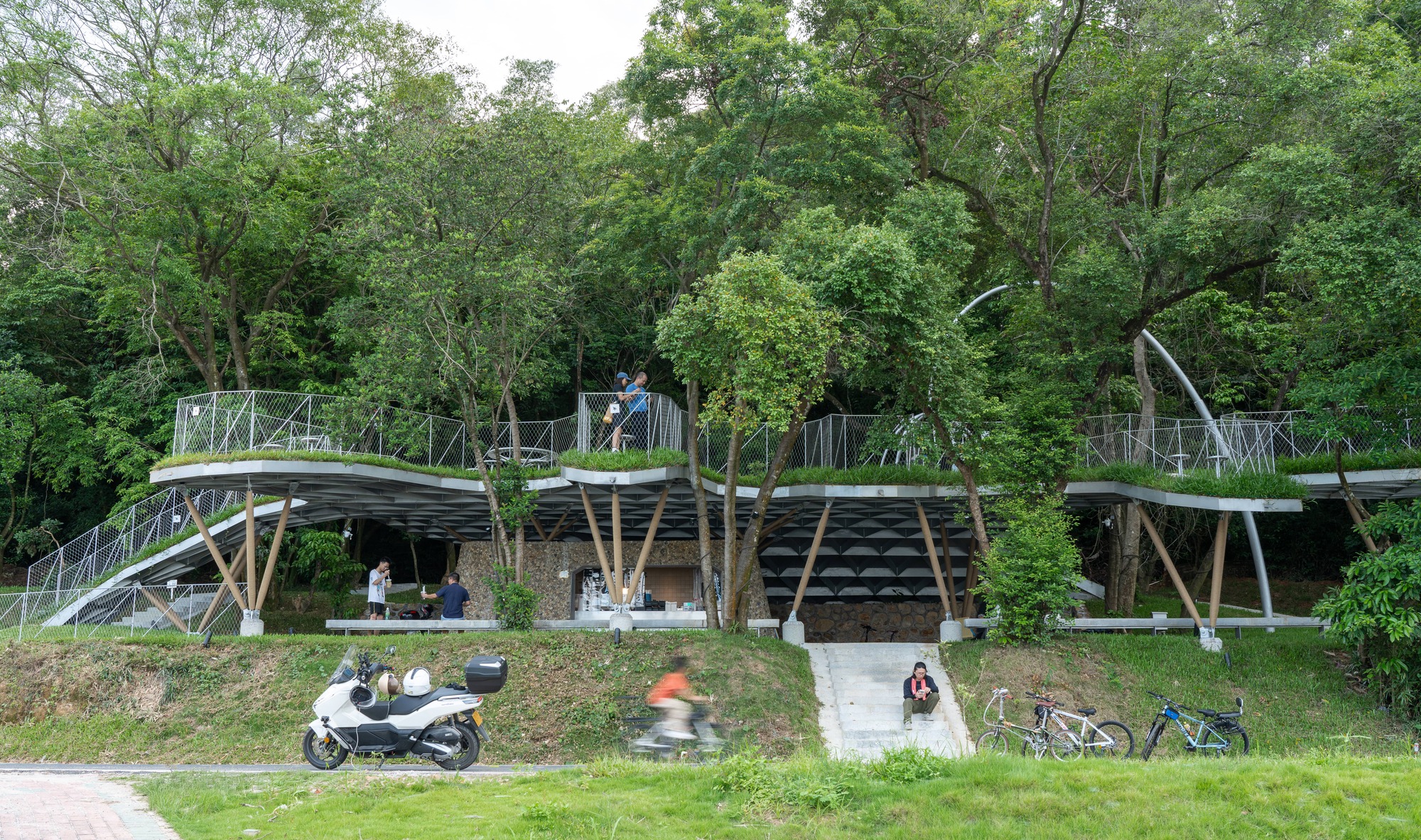 Five  Finger Pavilion（凤凰谷亭）丨中国惠州丨YXDesigners-58