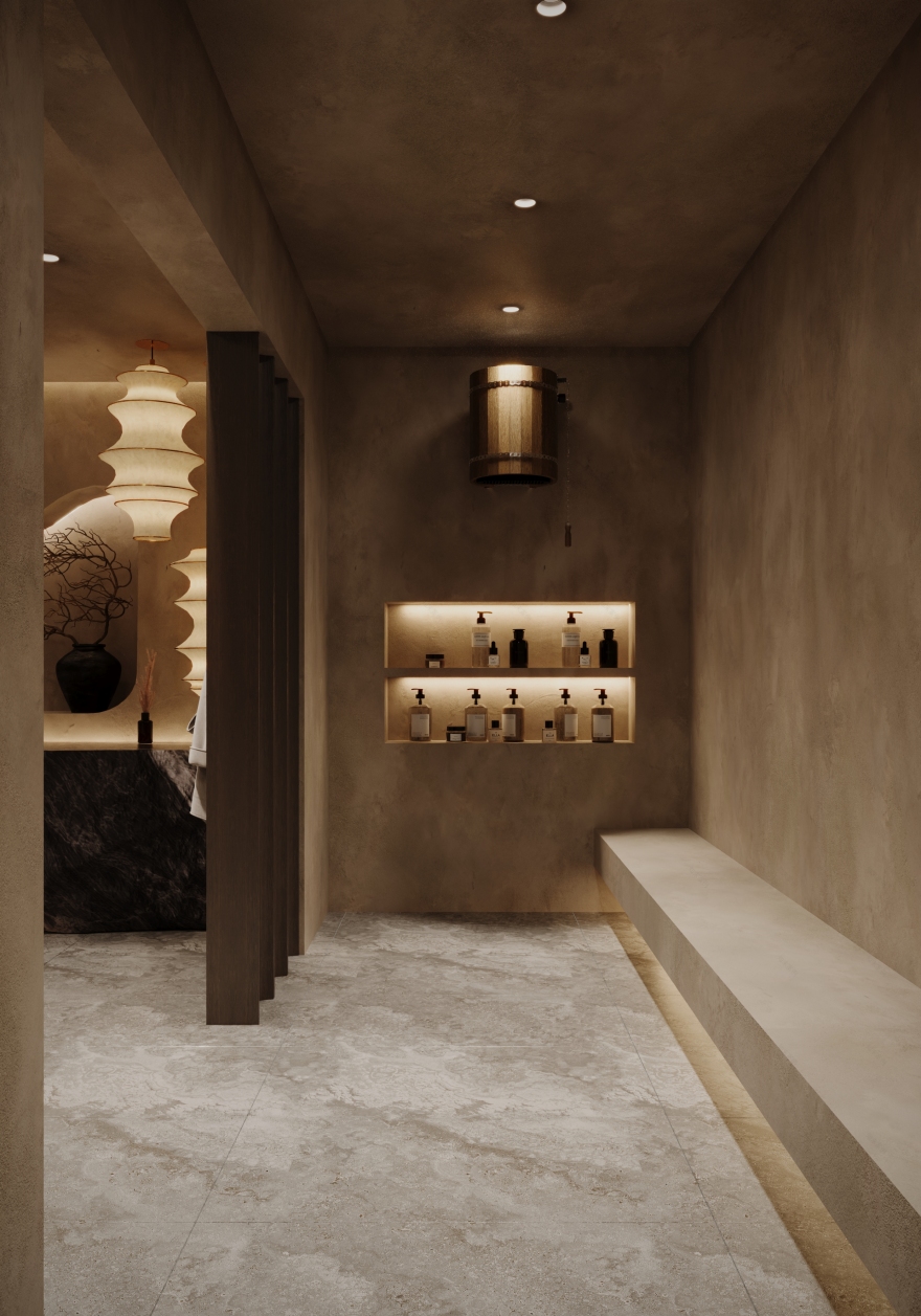 Whispers of Serenity · 侘寂风按摩室“SPA”丨Merna Refat-7