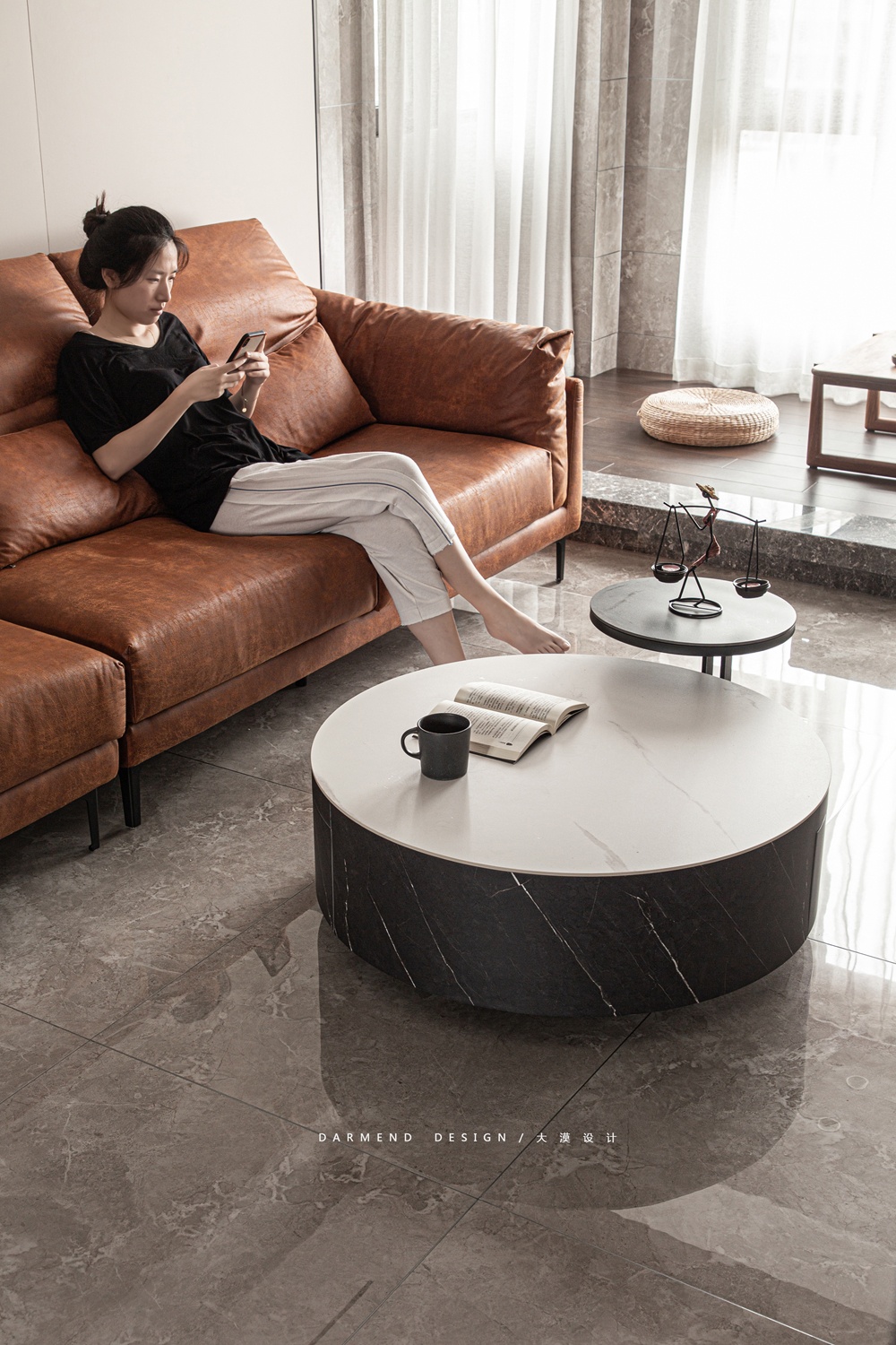 焦糖丨中国南京丨大漠·室内设计-16