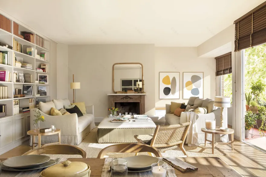 巴塞罗那绿意盎然公寓的创新设计-1