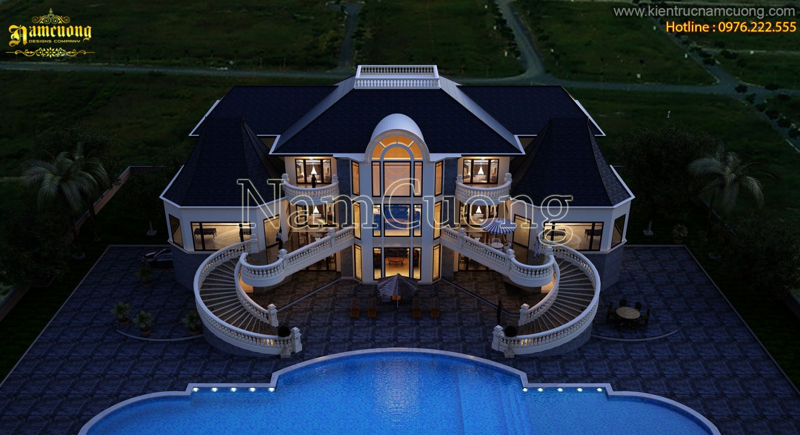 欧式复古风格商办空间设计-11