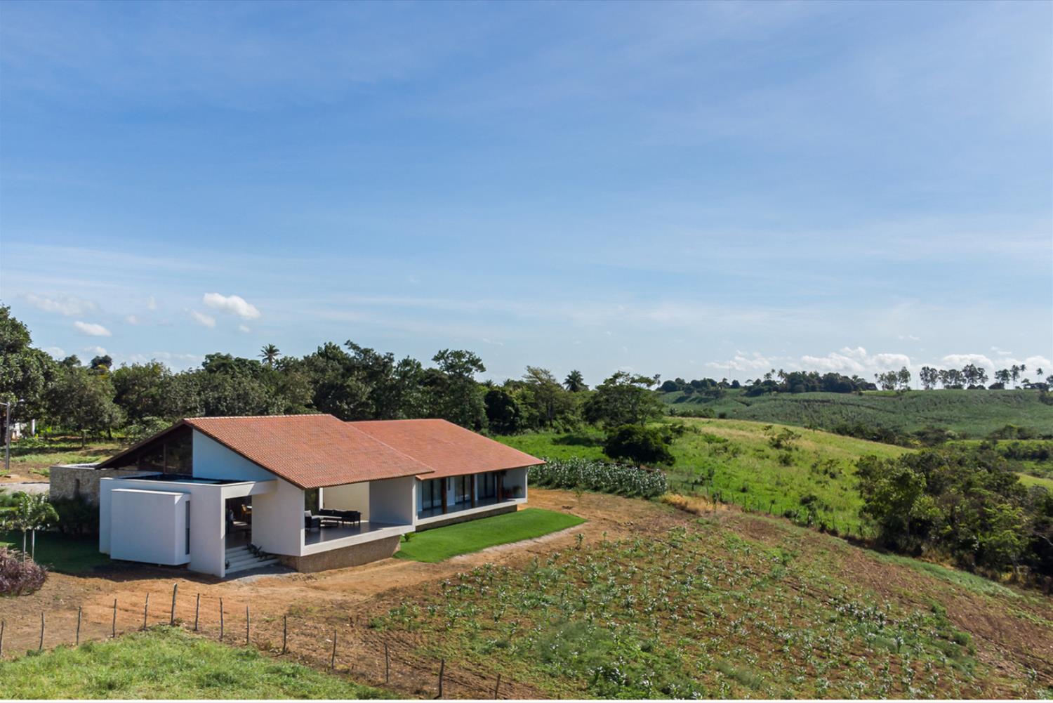 巴西绿色农场住宅-6