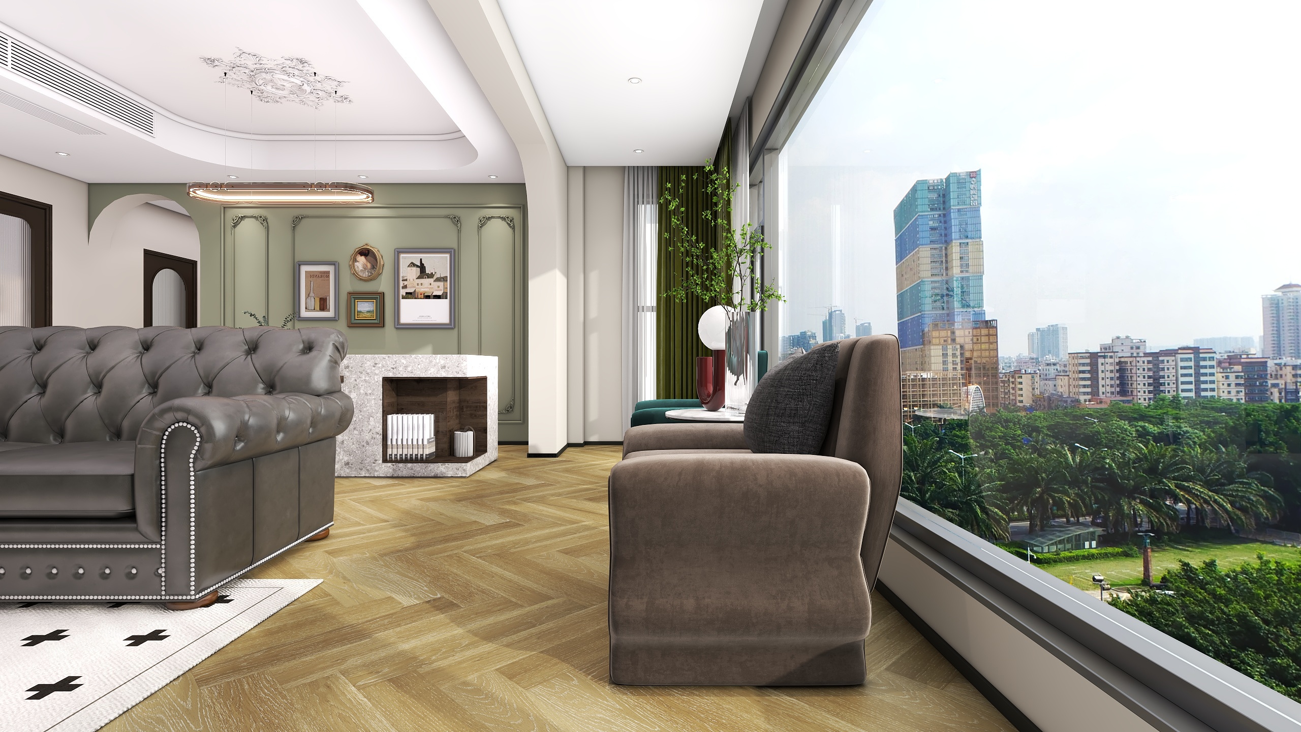 四川成都华府悦璟（115平方简约法式三居室）-29