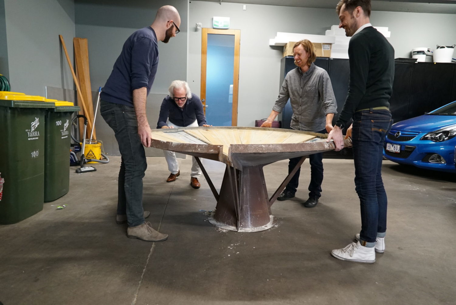 Bespoke Concrete Table - B.E Architecture-0