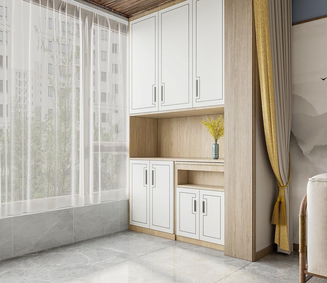 
虞美人 - 现代禅意空间丨云端点墨设计 -4