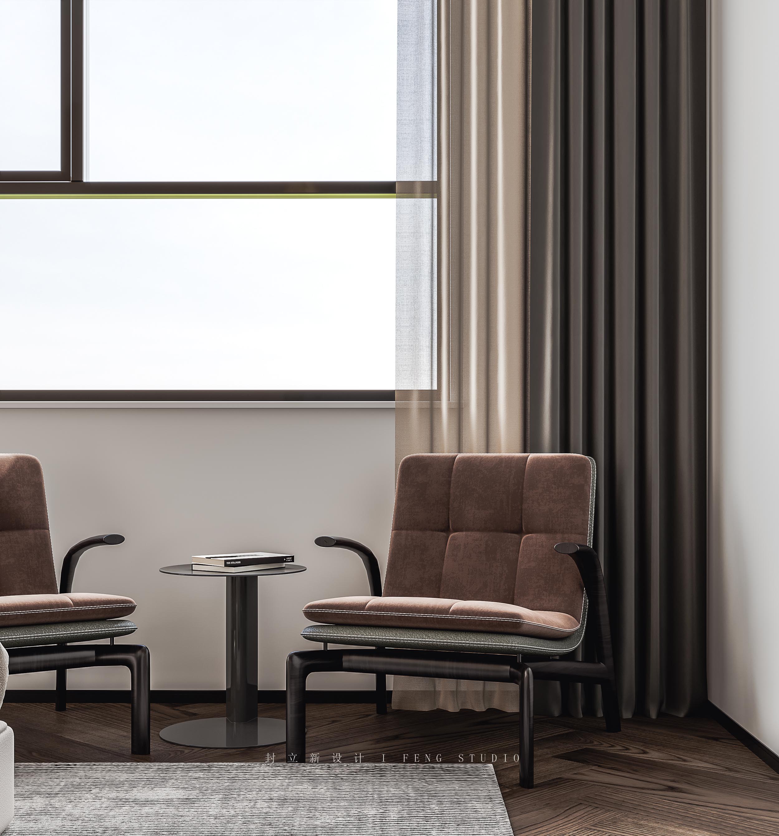 现代平层设计，光影韵律的优雅呈现-5