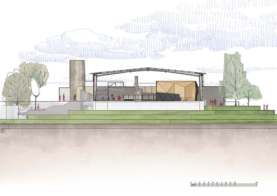 天堑与巨石·“绵茂公路”纪念展览馆设计丨中国德阳丨上海交通大学设计学院昊德工作室-113