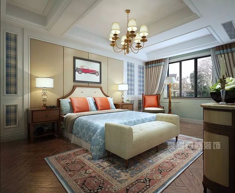 赏鉴 | 平湖龙湫湾450㎡简美风格效果图，静享惬意时光-36