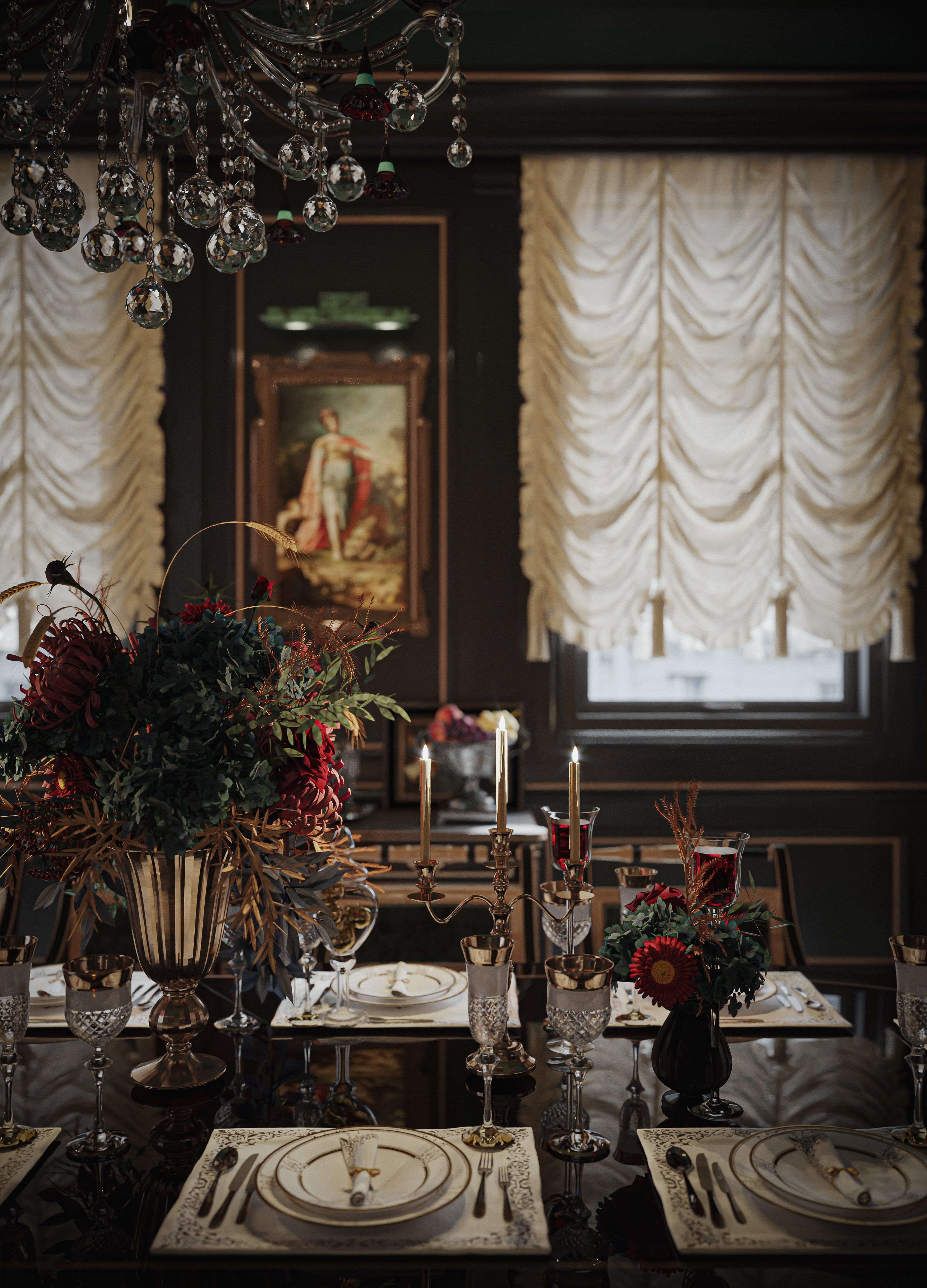 黑暗的餐厅丨越南河内-7